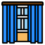 پرده مخمل آماده پرده مخمل کالیفرنیا