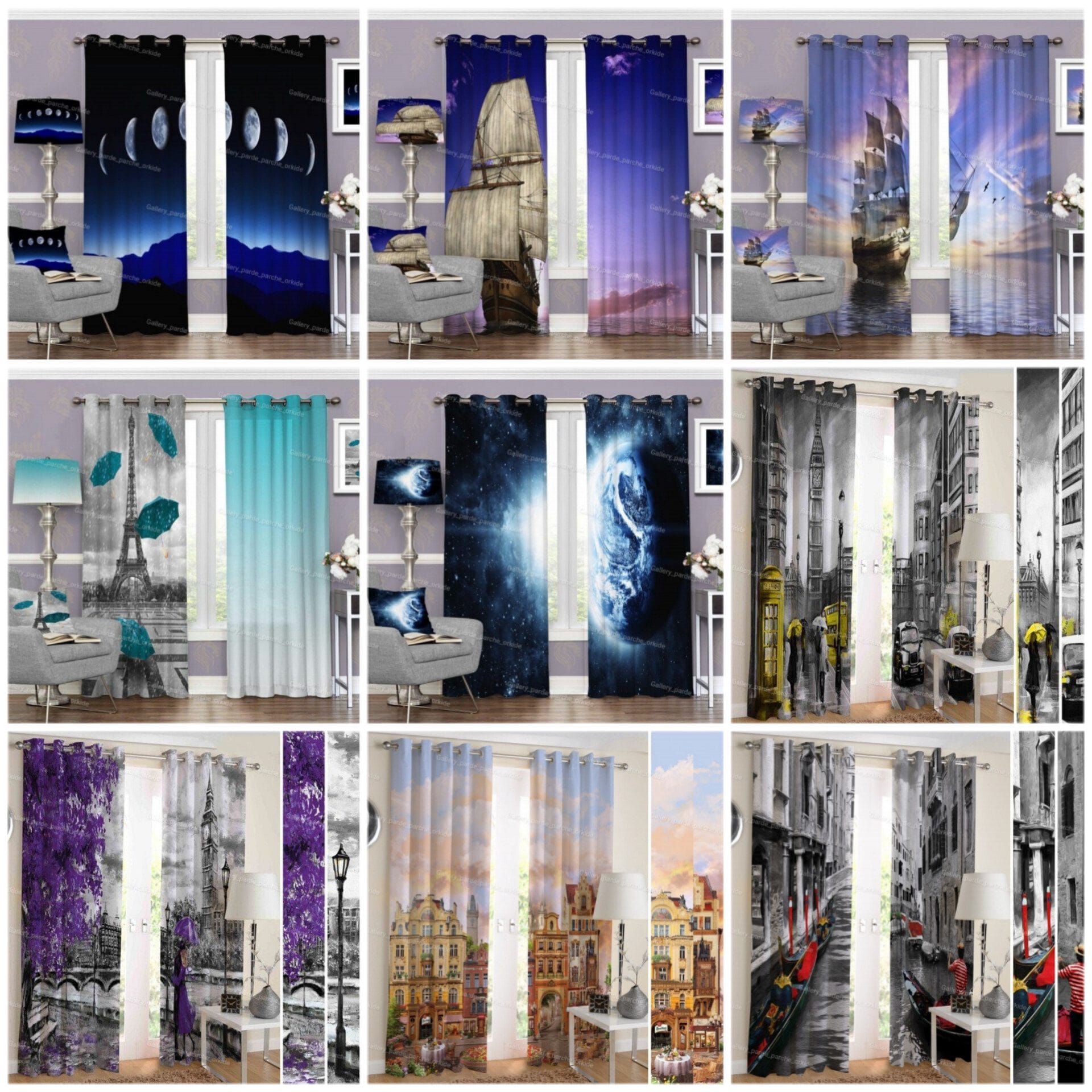 پرده چاپی طرح طبیعت مناسب دکوراسیون آرامشبخش پرده چاپی طرح طبیعت، مناسب برای دکوراسیون اتاق نشیمن و اتاق خواب، با تصاویر طبیعی و زیبا