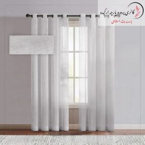 پرده حریر الگانت شفاف و لطیف، مناسب برای اتاق نشیمن و اتاق خواب