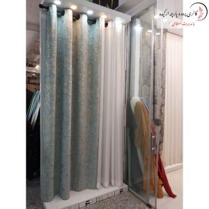 پرده مخمل پتینه ترکیب طلاکوب و نقره‌کوب