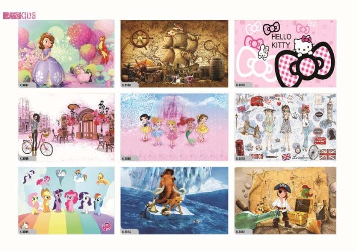 پرده زبرا چاپی با طرح زیبا و کیفیت چاپ بالا برای دکوراسیون داخلی