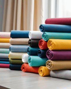 عکس رول پارچه رنگی برای فروش متری در فروشگاه آنلاین