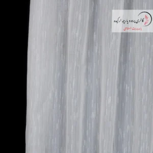 پارچه حریر بارانی نازک و شفاف با طرح ساده