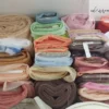طاقه کامل پارچه حریر دورنگ با ترکیب رنگ جذاب و ریزش نرم
