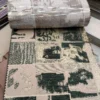 پارچه مخمل پرده ای مخمل پتینه طرح دار مناسب پرده و مبلمان