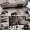 پارچه مخمل پرده ای مخمل پتینه طرح دار مناسب پرده و مبلمان