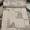 پارچه مخمل پرده ای مخمل پتینه طرح دار مناسب پرده و مبلمان
