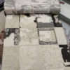 پارچه مخمل پرده ای مخمل پتینه طرح دار مناسب پرده و مبلمان